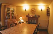 Breakfast room, Glastonbury bed & breakfast accommodation