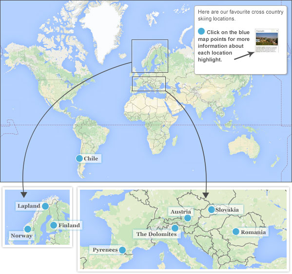 Best places to go cross country skiing