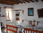 Twin bedroom at Kalkan accommodation