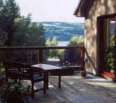 Decking overlooking Loch Ness, Loch Ness bed & breakfast