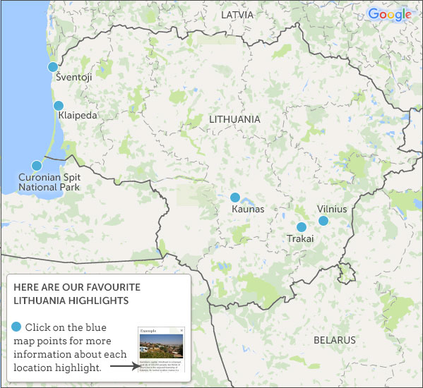 Lithuania travel guide. Responsible Travel guide to Lithuania.