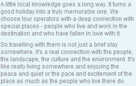 How we choose providers