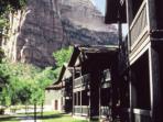 Zion National Park lodge accommodation, USA