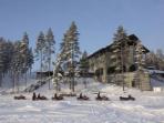 Wilderness accommodation in Finland