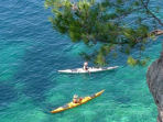 Sea kayaking in Croatia