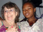 Volunteer at a shelter for women in South Africa