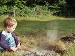 Wild camping in the High Weald, Sussex
