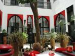 Marrakesh riad in Morocco