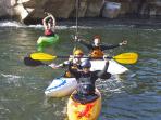 Learn how to kayak holiday in the Ardeche, France