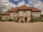 South Downs Way bed and breakfast farm, England 