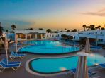 Lanzarote beach resort, Canary Islands