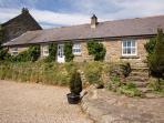 Northumberland converted farm cottages, England