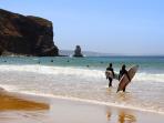 Portugal family surfing holiday
