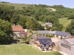 Isle of Wight self catering farm house, sleeps 10, England