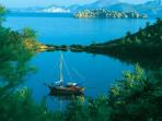 Bodrum gulet cruise in Turkey