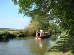 Oxford Canal walking holiday, England