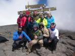 Charity trek up Mount Kilimanjaro, community project