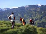 Fitness holiday in the French Alps