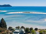 Abel Tasman National Park beachfront lodge, New Zealand