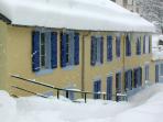 Ski chalet in the Pyrenees