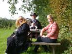 East Sussex organic vineyard tours, England