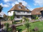 Kent Downs B&B timber farmhouse, England