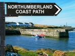 Northumberland coast walking holiday