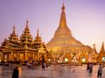 Burma hot air balloon festival holiday