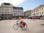 Prague to Budapest cycling holiday