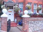 Eastbourne guest house, Sussex, England