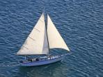 Sloop sailing cruise in St Lucia
