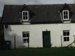Loch Fyne cottage on the west coast of Scotland
