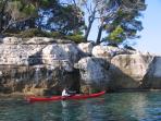 Sea kayaking holiday in Croatia