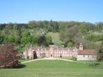 Stonor Park gardens in the Chilterns, England