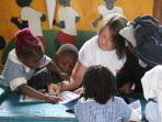 Community volunteering in Ghana