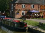 Houseboat holiday for disabled & elderly people, sleeps 12, Wiltshire, England