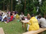Community volunteering in Uganda