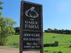 The Garlic Farm on the Isle of Wight, England