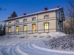 Lake Osterjorn chalets and lodges in Swedish Lapland