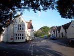 Chilham country hotel, Kent Downs, England