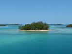 Tonga beach accommodation on private island