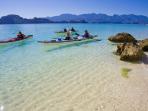 Baja sea kayak adventure in Mexico 
