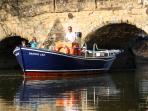 River Rother boat trips in Newenden, Kent, England
