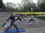 Luxury yoga weekend in France