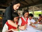 Summer camp in Thailand, teaching English