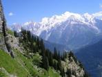 Mont Blanc self guided walking holidays
