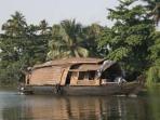 Kerala houseboat holiday, India