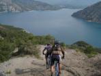 Guided mountain biking holidays in the French Alps