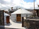 Yurt holiday accommodation in Lanzarote, Canary Islands