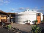 Luxury yurt accommodation in Lanzarote, Canary Islands